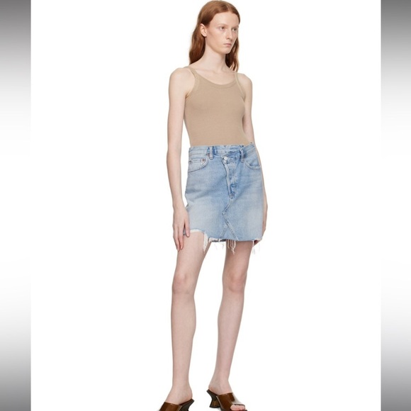 Agolde CrissCross Skirt 27 - Picture 3 of 8